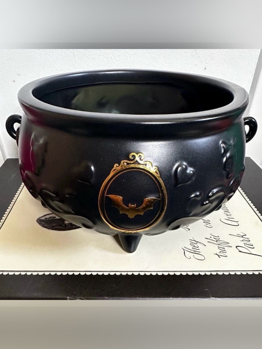 Bath & Body Works Black Witch Cauldron Body Care Tray